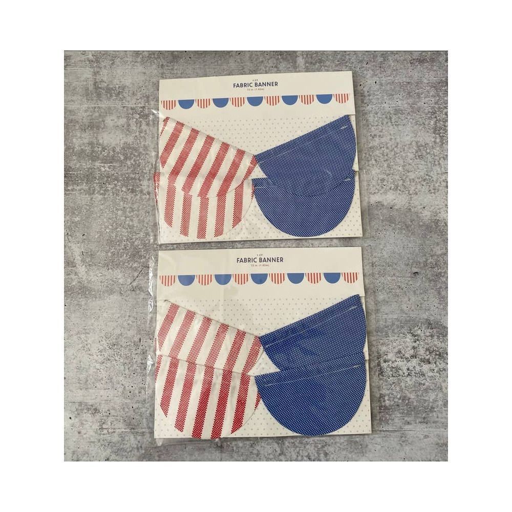 Bullseye Playground 4th of July Target Garland 2021 Set of 22